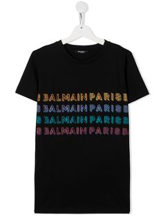 Balmain Kids футболка Paris