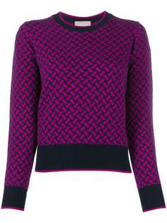 Drumohr кашемировый джемпер с узором