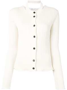 Proenza Schouler White Label кардиган в рубчик