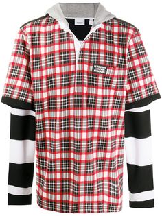 Burberry многослойное худи