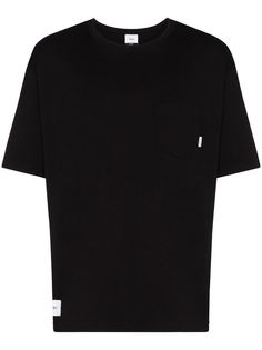 WTAPS футболка с нашивкой-логотипом (W)Taps