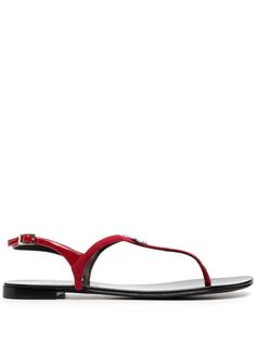 Giuseppe Zanotti сандалии Four Leaf с Т-образным ремешком