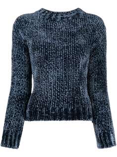 Ermanno Scervino меланжевый джемпер с круглым вырезом