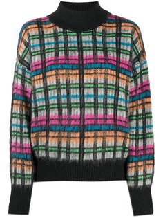 Essentiel Antwerp вязаный джемпер в клетку