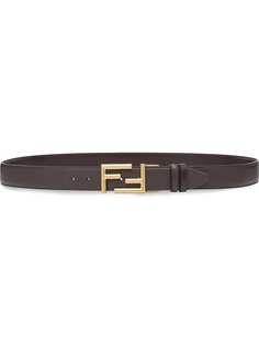 Fendi ремень с пряжкой-логотипом