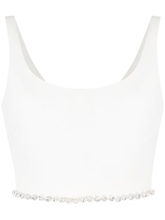 David Koma укороченный топ на молнии