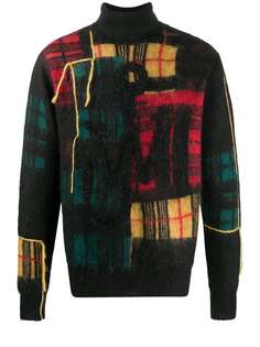 JW Anderson джемпер в технике пэчворк