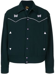 Needles куртка-рубашка в стиле вестерн с вышивкой