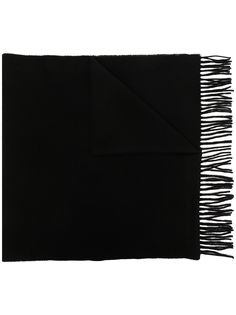 Moncler шарф с бахромой