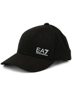 Ea7 Emporio Armani бейсболка с вышитым логотипом