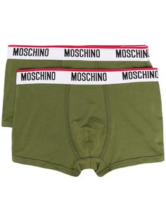 Moschino комплект боксеров с логотипом