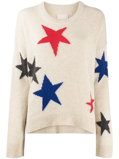 Zadig&Voltaire джемпер с круглым вырезом и узором