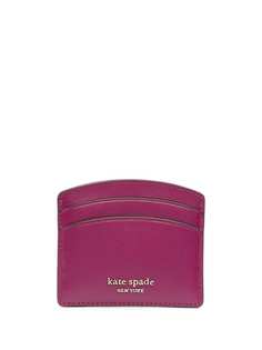 Kate Spade картхолдер с тисненым логотипом