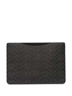 Coach чехол для ноутбука с монограммой