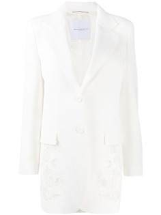 Ermanno Scervino блейзер с кружевными вставками
