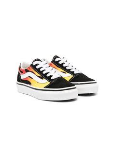 Vans Kids кеды Old Skool с принтом