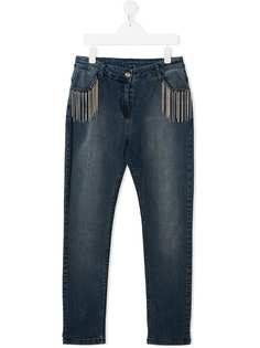 Twin-Set джинсы с цепочками