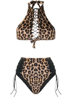 Noire Swimwear бикини Addicted с леопардовым принтом