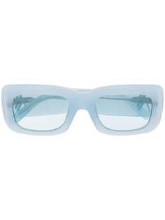 The Attico солнцезащитные очки Attico в прямоугольной оправе