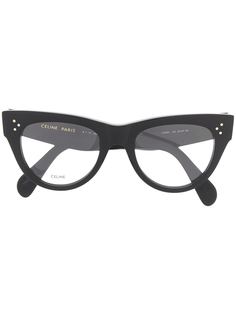 Celine Eyewear очки в оправе кошачий глаз