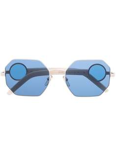 Marni Eyewear солнцезащитные очки ME118S в массивной оправе