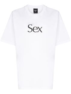 More Joy футболка с принтом Sex