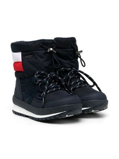 Tommy Hilfiger Junior зимние ботинки с полосками