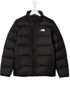 The North Face Kids пуховик с логотипом