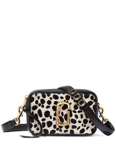 Marc Jacobs каркасная сумка The Softshot 17 с анималистичным принтом