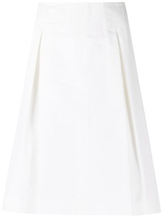 Chanel Pre-Owned юбка с завышенной талией и складками