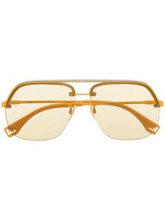 Fendi Eyewear солнцезащитные очки-авиаторы Pack