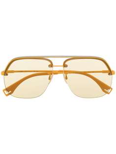 Fendi Eyewear солнцезащитные очки-авиаторы Pack
