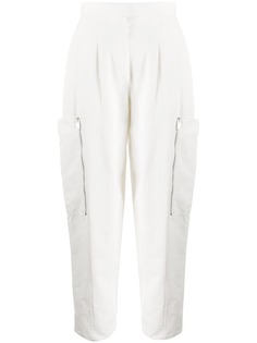 Stella McCartney зауженные брюки с завышенной талией
