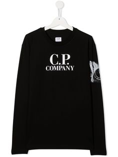 C.P. Company Kids футболка с логотипом