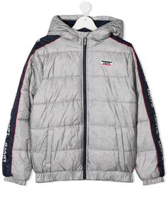 Levis Kids пуховик с логотипом