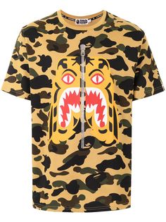 A BATHING APE® футболка с камуфляжным принтом Bape