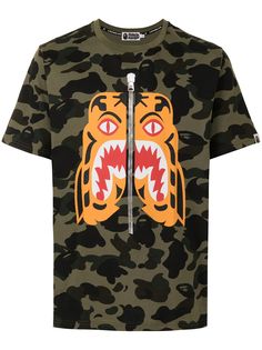 A BATHING APE® футболка с камуфляжным принтом