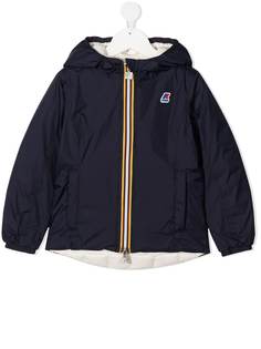 K Way Kids куртка с капюшоном и нашивкой-логотипом