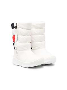 Tommy Hilfiger Junior зимние сапоги со вставками