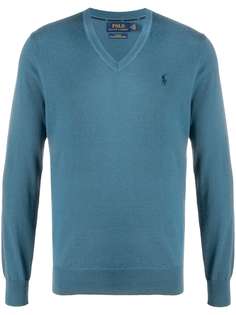 Polo Ralph Lauren пуловер с вышитым логотипом