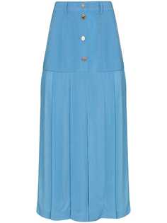 Rejina Pyo юбка миди с завышенной талией и складками