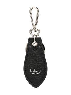 Mulberry брелок Tab с логотипом