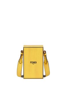 Fendi каркасная сумка на плечо