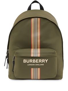 Burberry рюкзак с полоской Icon Stripe и логотипом