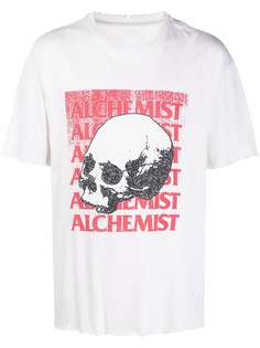 Alchemist футболка с эффектом потертости