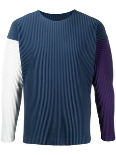 Issey Miyake Men плиссированный топ