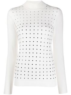 LIU JO джемпер с кристаллами