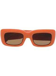 The Attico солнцезащитные очки Attico в прямоугольной оправе