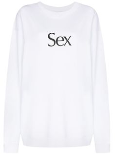 More Joy толстовка с принтом Sex