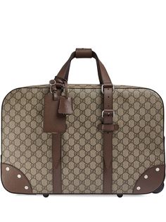 Gucci чемодан Globe-Trotter с узором GG Supreme